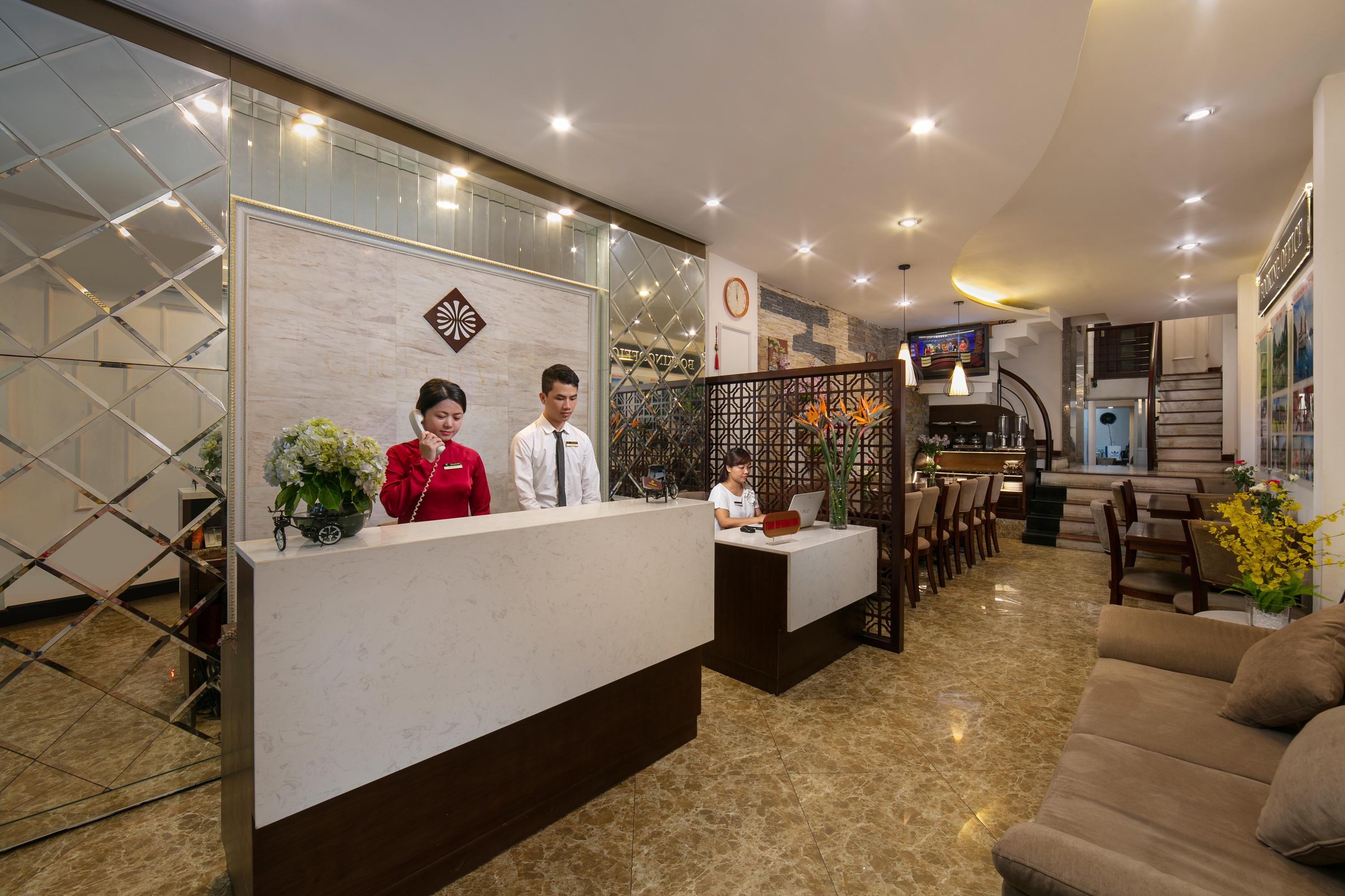 Hanoi Vision Boutique Hotel Wnętrze zdjęcie