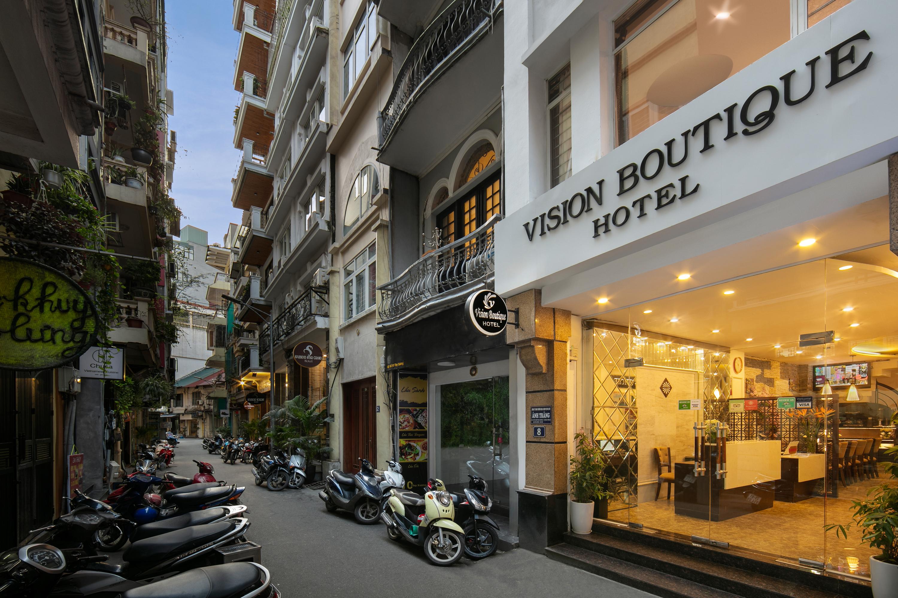 Hanoi Vision Boutique Hotel Zewnętrze zdjęcie